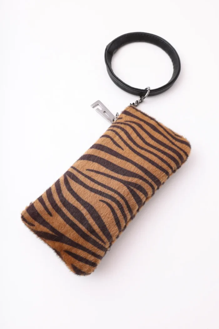 Bracelet Phone Bag Zebra Brown - Image 3