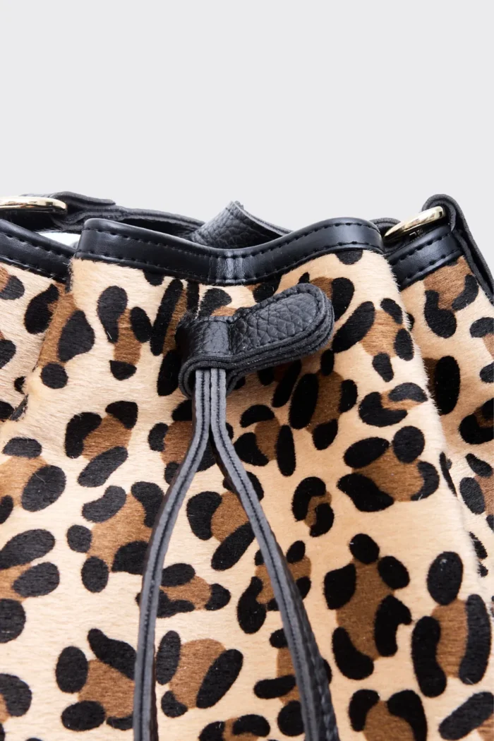 In The Name Pouch Bag Animal Natural - Image 4