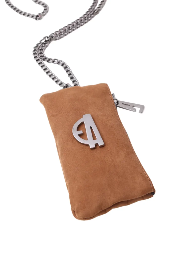 Chain Wallet Phone Bag Κονιάκ - Image 2