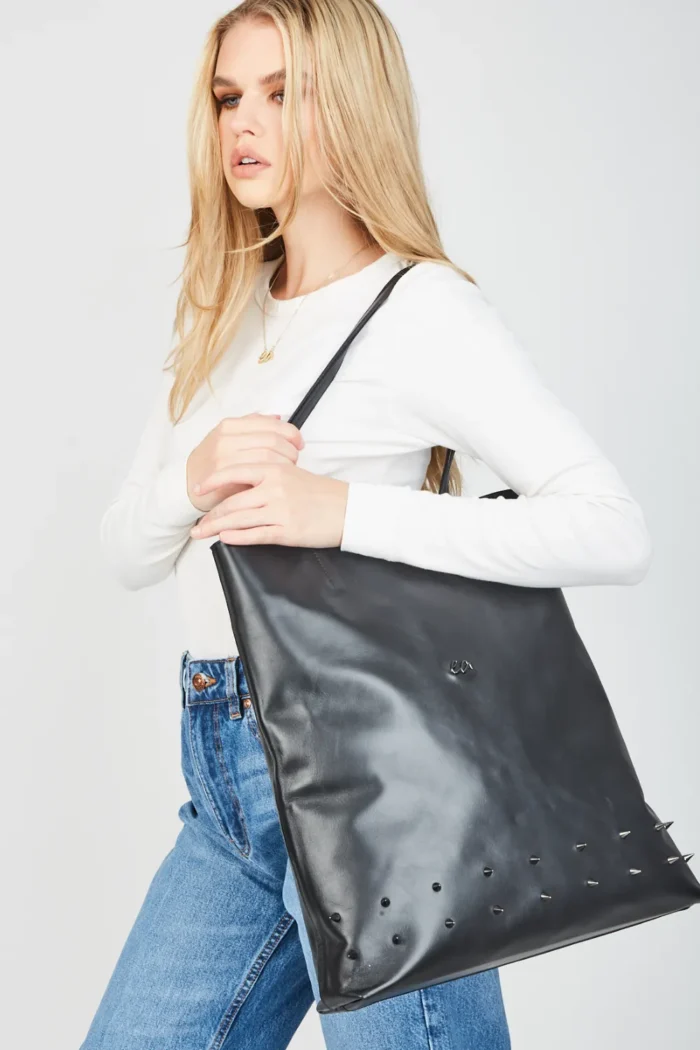 Rebel Tote & Shopper Bag Μαυρη - Image 2