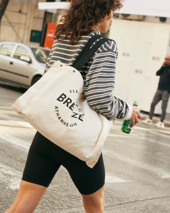 Breeze Tote & Shopper Bag Μπεζ - Image 2