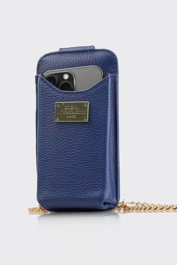 Chain Case Phone Bag Μπλέ - Image 3
