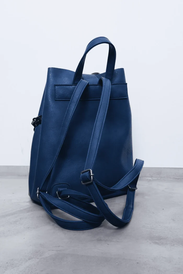 Retro Chain Backpack Γυναικείο Μπλε - Image 6