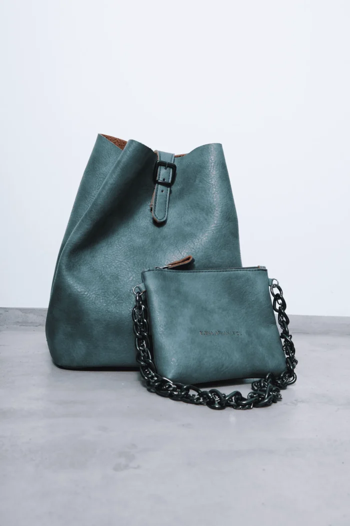 Retro Chain Backpack Γυναικείο Mint - Image 2