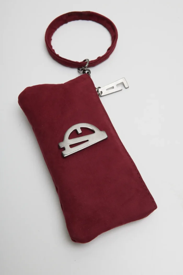 Bracelet Phone Bag Μπορντω - Image 2