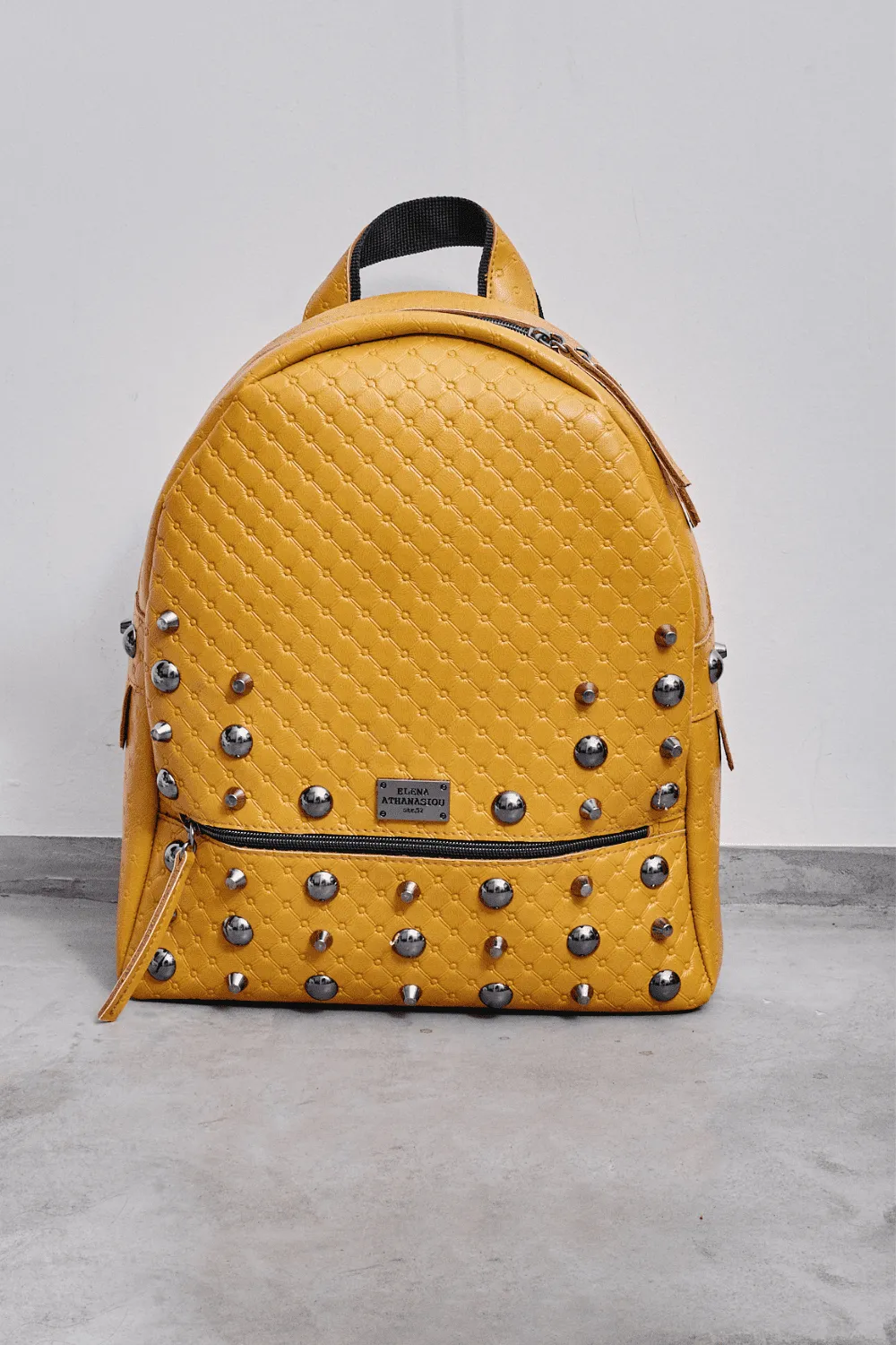 Retro Backpack Γυναικείο Κίτρινο Large - Image 1