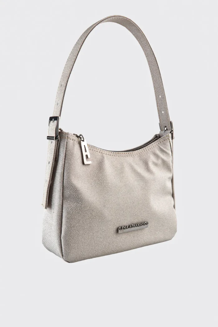 Disco Baguette Bag Silver - Image 2