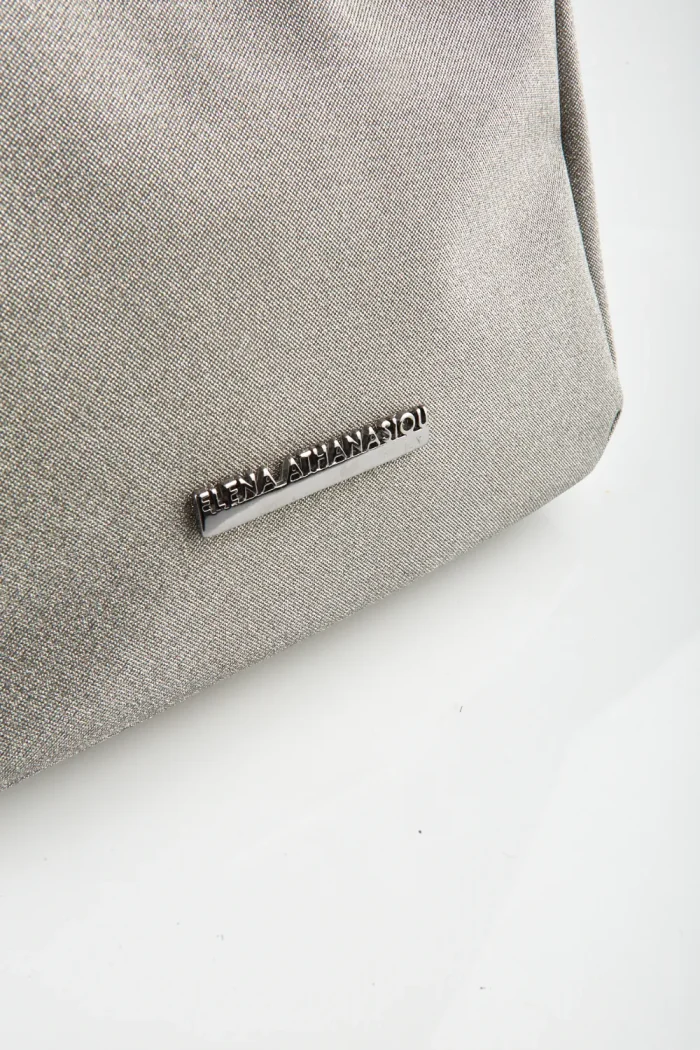 Disco Baguette Bag Silver - Image 3