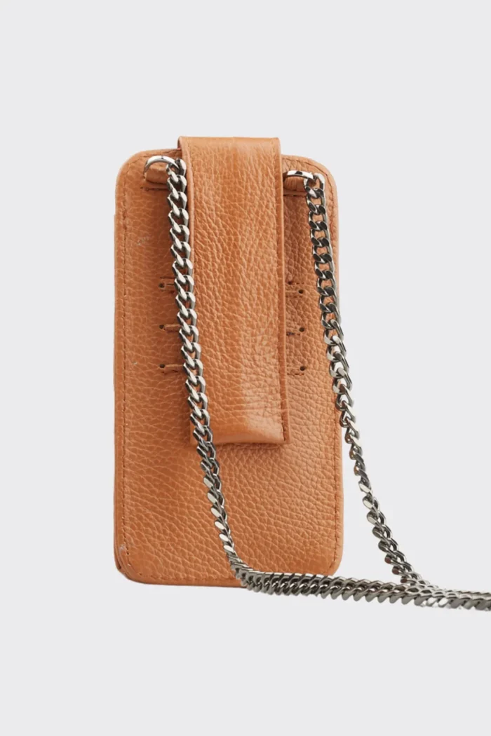 Chain Phone Bag Κονιάκ - Image 7