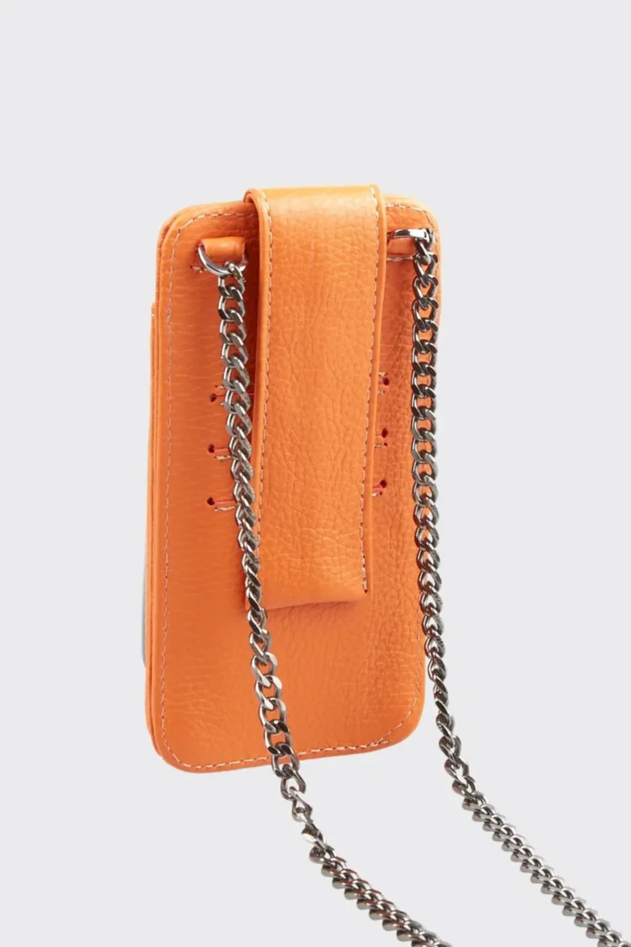 Chain Case Phone Bag Πορτοκαλί - Image 7