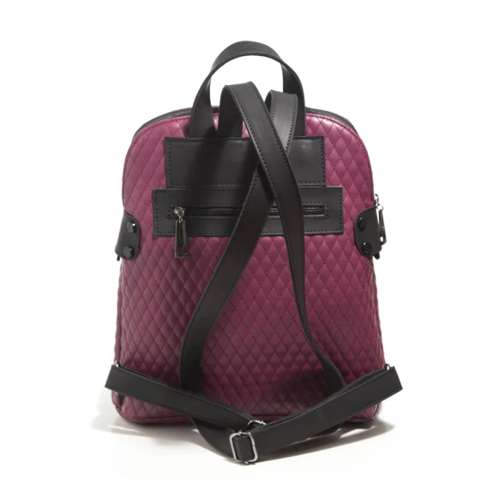 Biker Cap Backpack Γυναικείο Φουξ - Image 3