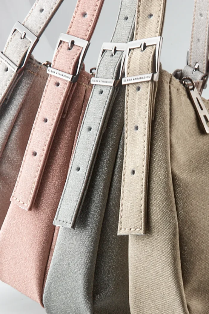 Disco Baguette Bag Silver - Image 4