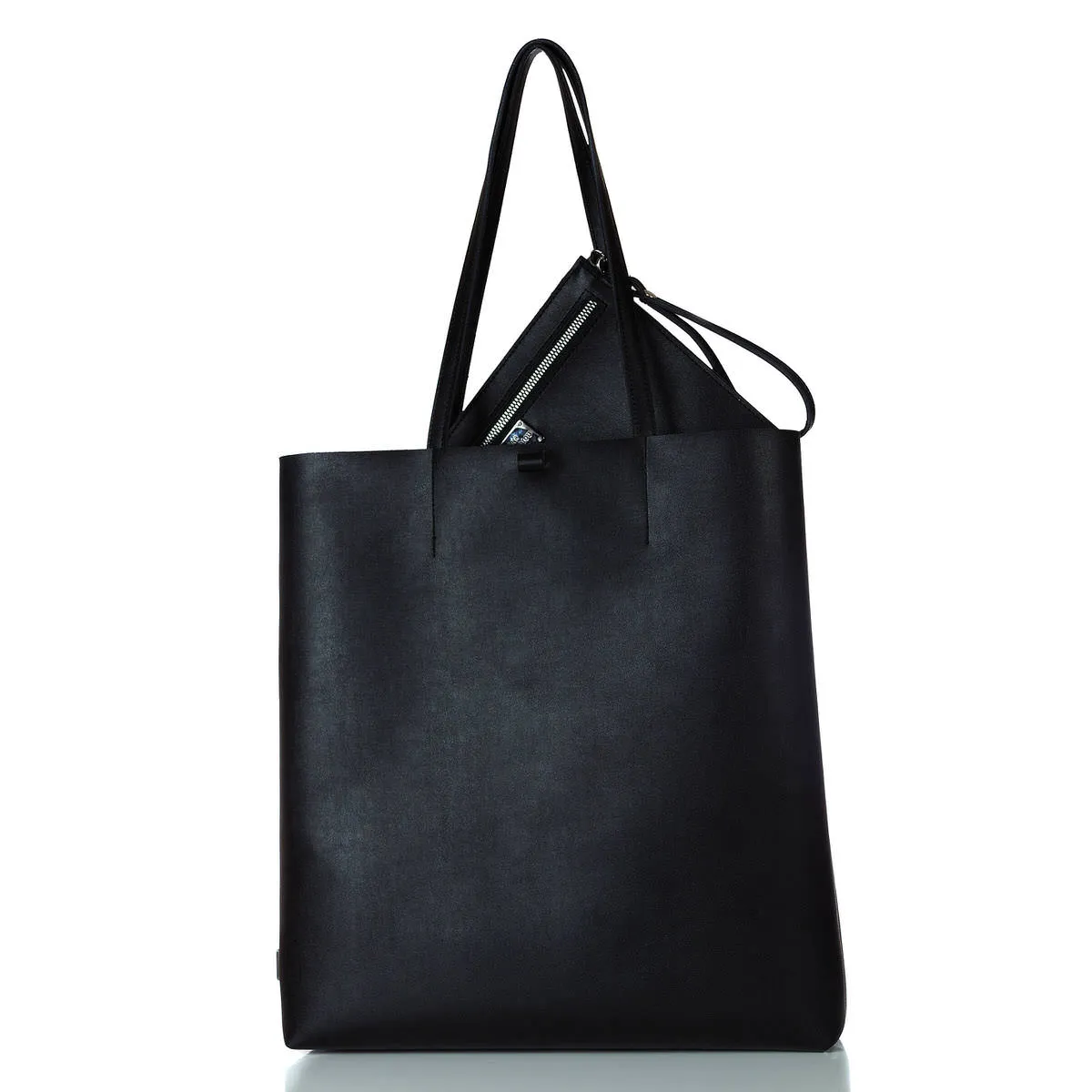Slim Tall Tote & Shopper Bag Μαυρη