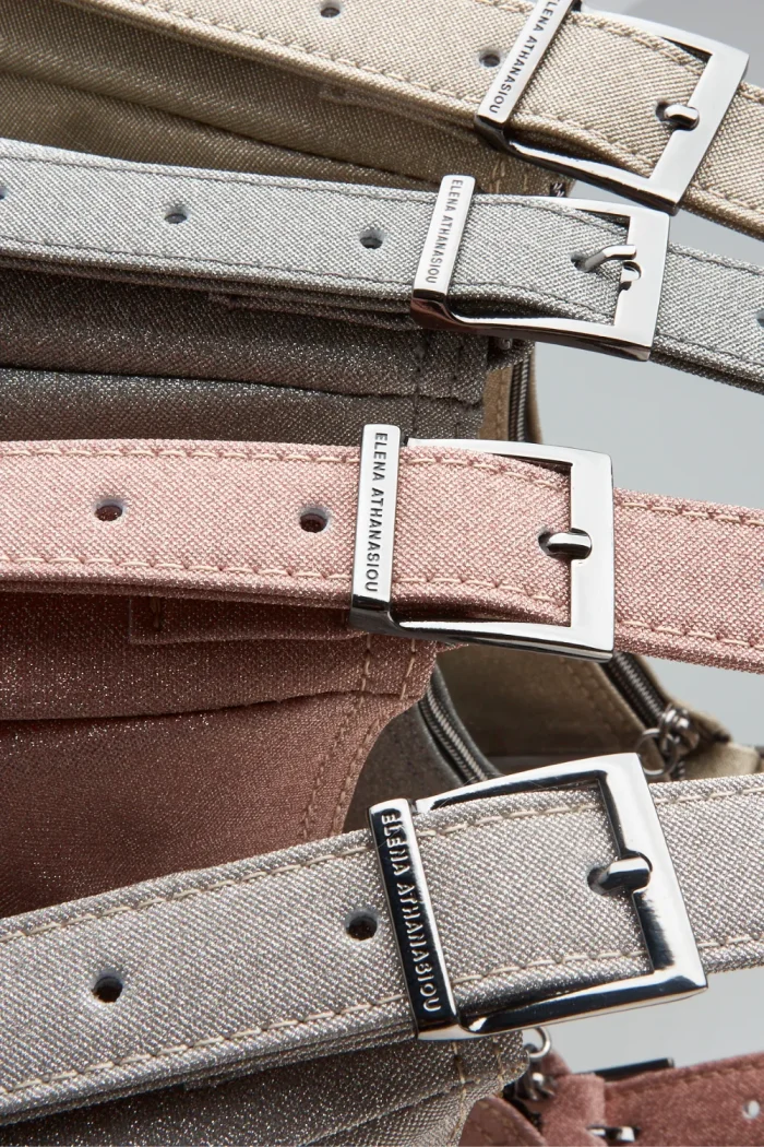 Disco Baguette Bag Silver - Image 5