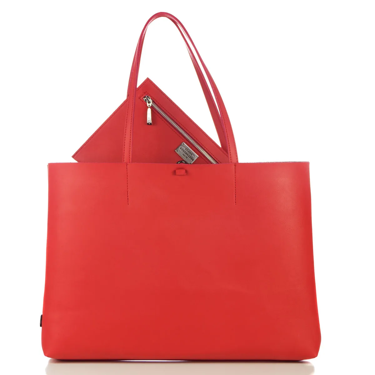 Slim Short Tote & Shopper Bag Κοκκινη - Image 1