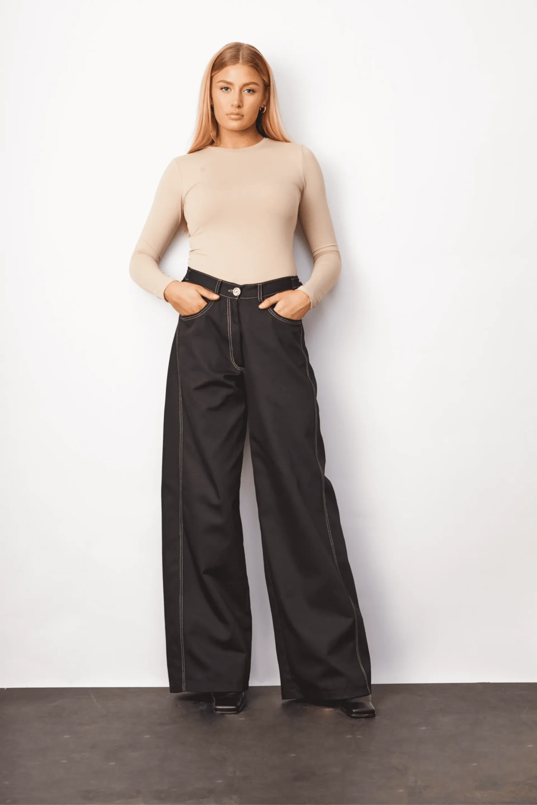 Pauline Pants Apparel Μαύρο - Image 1