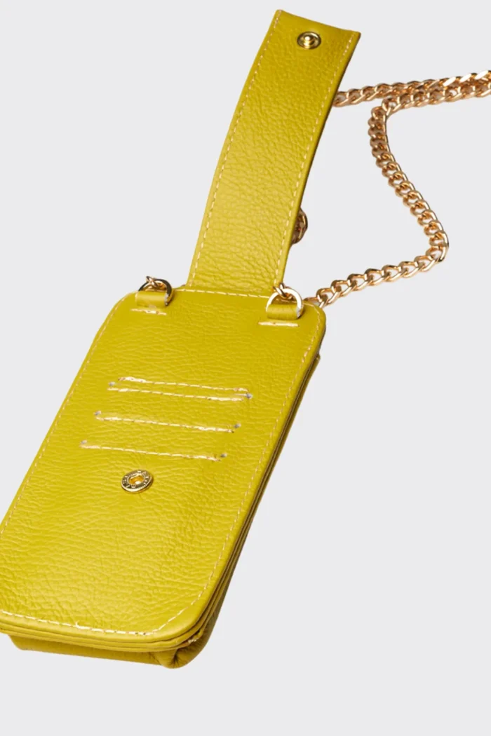 Chain Phone Bag Lime - Image 6