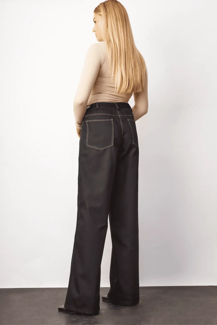 Pauline Pants Apparel Μαύρο - Image 4