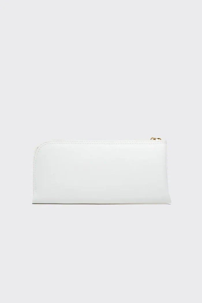 Πορτοφόλι Clutch Bag Λευκό Large - Image 3