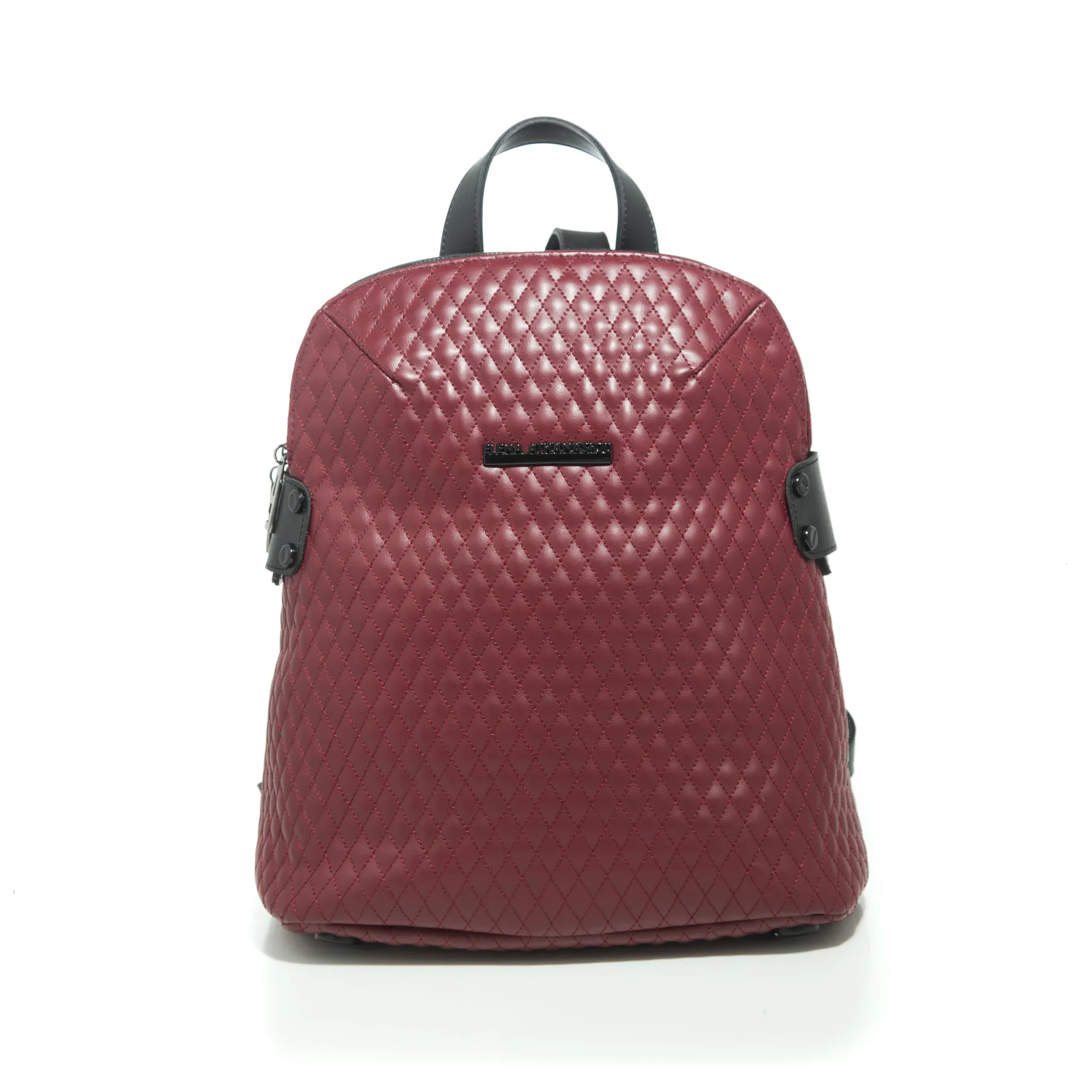 Biker Cap Backpack Γυναικείο Μπορντώ - Image 1