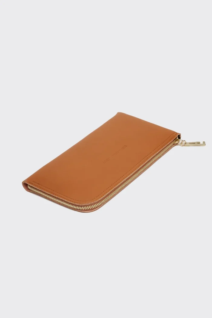 Πορτοφόλι Clutch Bag Κονιάκ Large - Image 2