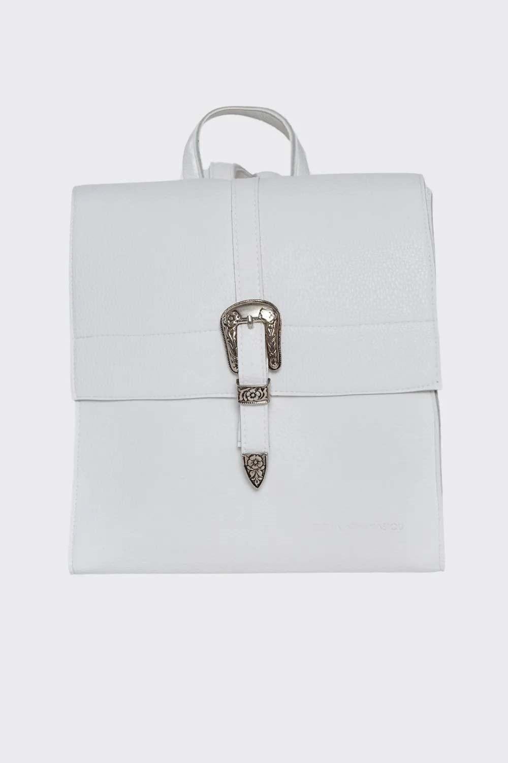 Belt Up Backpack Γυναικείο Λευκό - Image 1