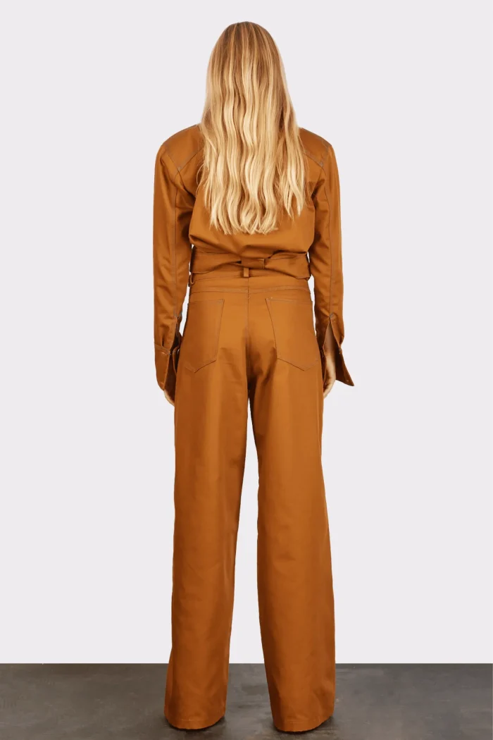 Andriana Crop Jacket Apparel  Terracotta - Image 5