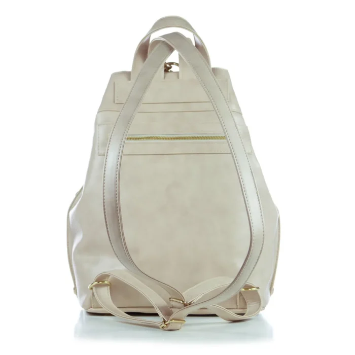 Black N’ Metal Backpack Γυναικείο Μπεζ - Image 3