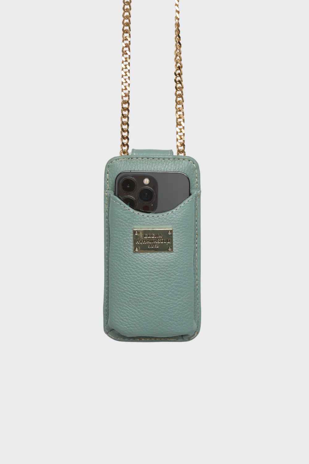 Chain Case Phone Bag Mint - Image 1