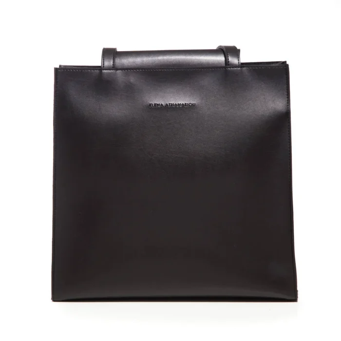 Purity Shopper Bag Μαύρη - Image 3