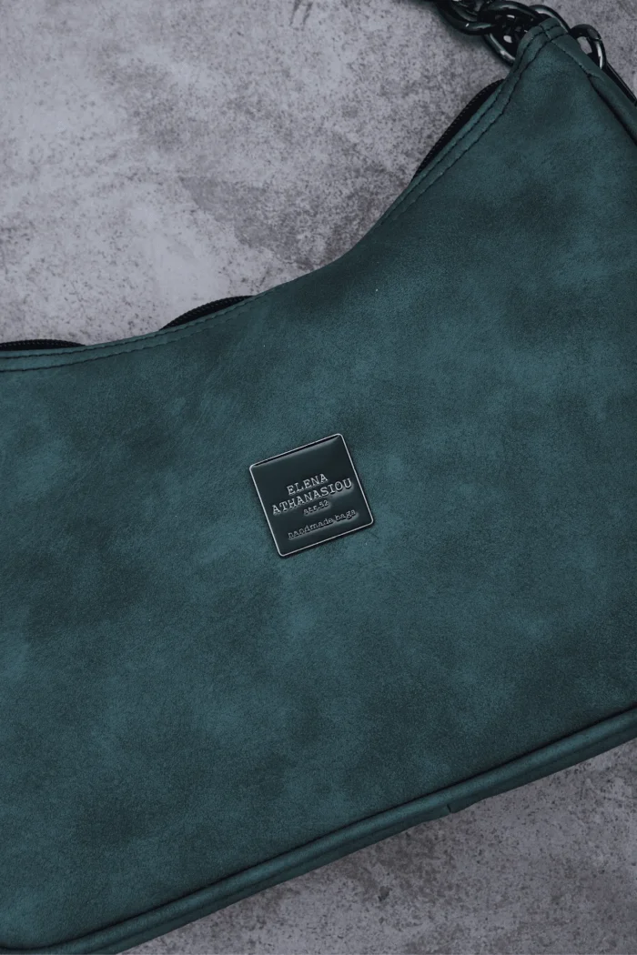 Retro Chain Baguette Bag Mint - Image 5