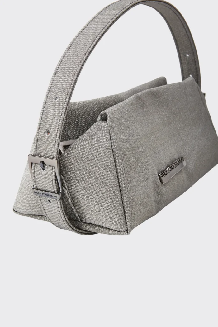 90'S Baguette Disco Τσάντα Εξοδου Silver - Image 3