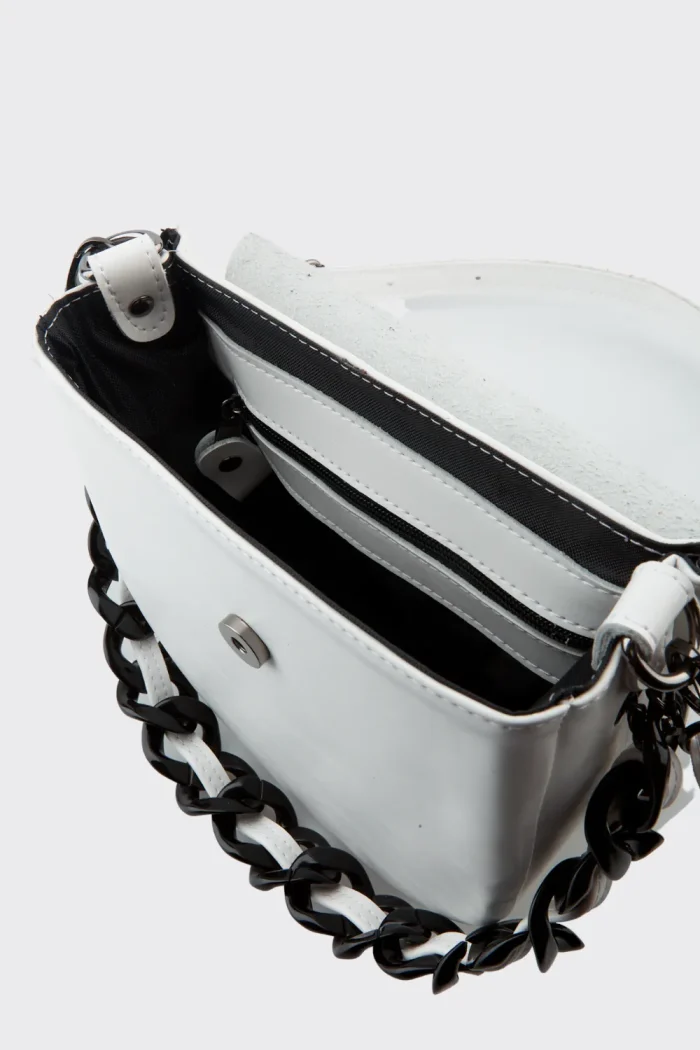 Moon Τσάντα Χιαστι Λευκο - Image 6