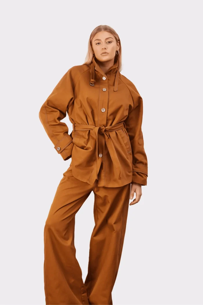 Jerry Jacket Apparel Terracotta - Image 2