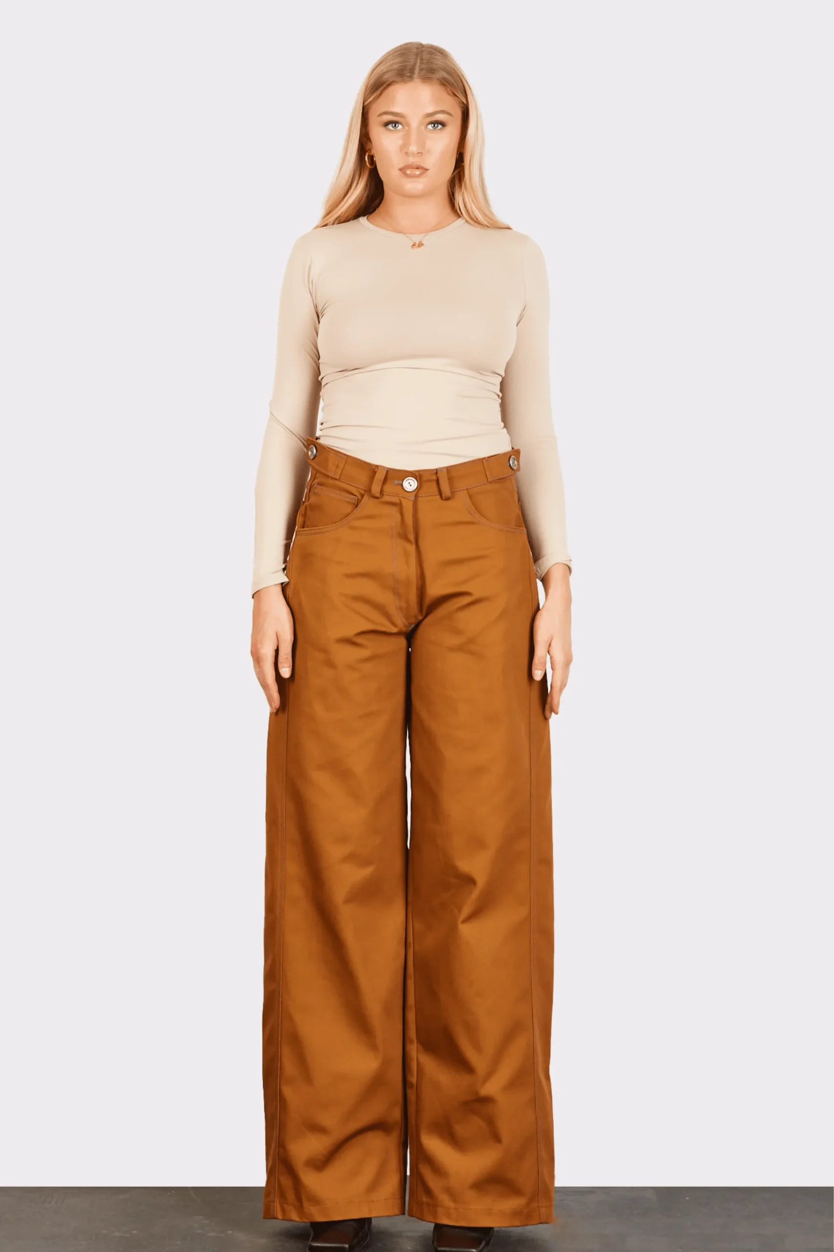 Pauline Pants Apparel Terracotta - Image 1