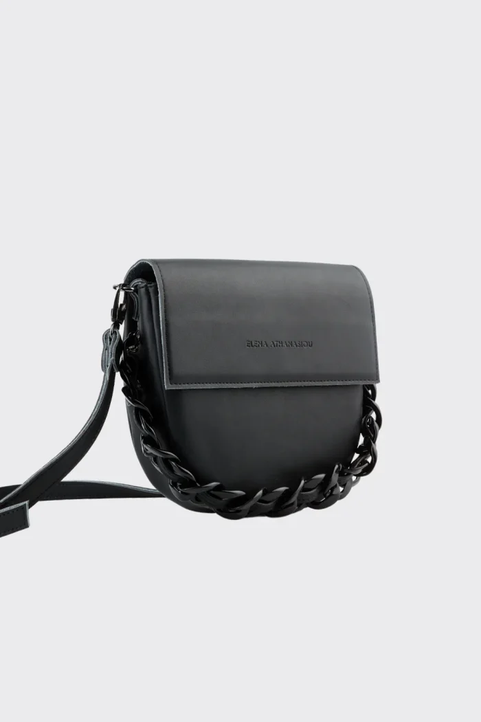 Moon Τσάντα Χιαστι Μαυρη - Image 2