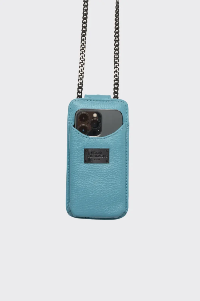 Chain Phone Bag Μπλέ - Image 2