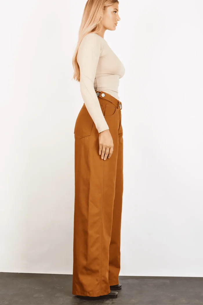 Pauline Pants Apparel Terracotta - Image 3