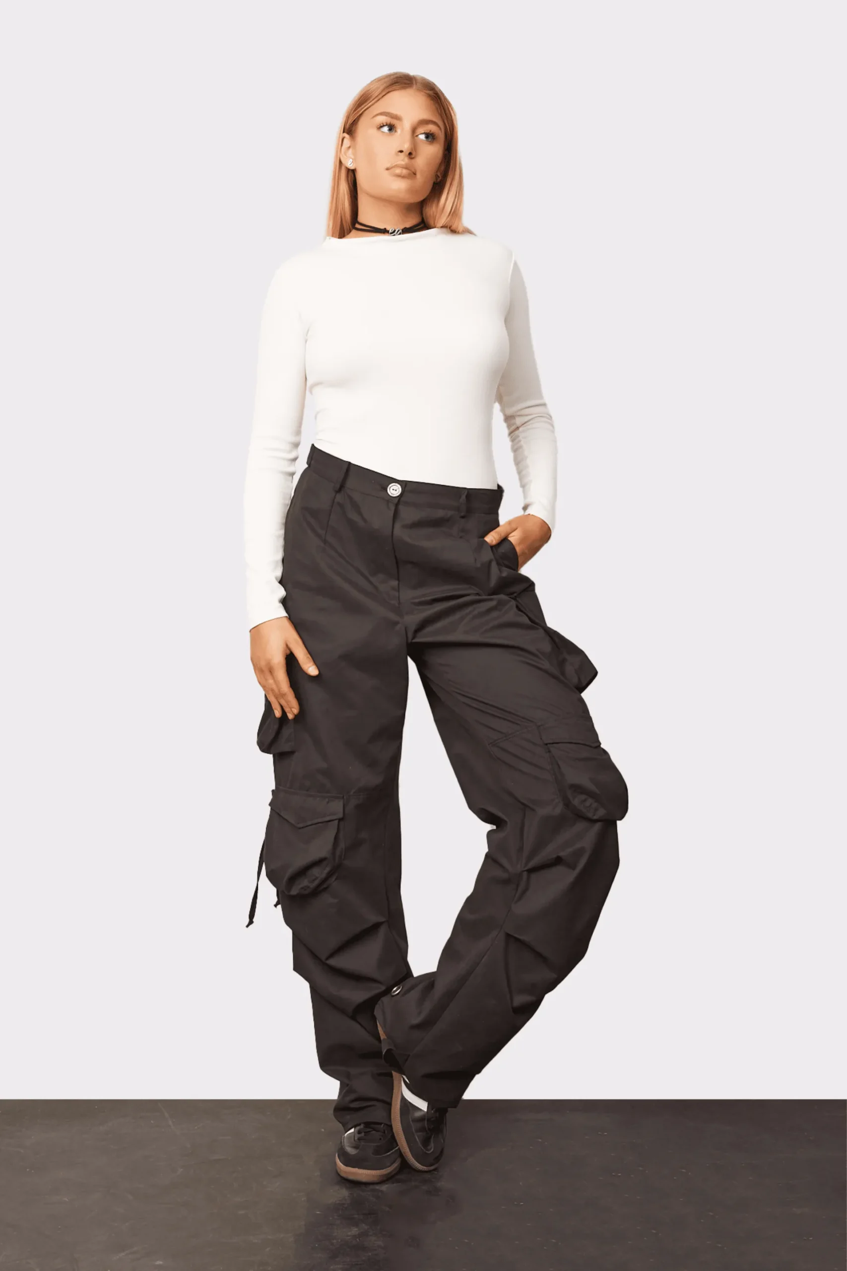 Karlie Cargo Pants Apparel Μαύρο - Image 1