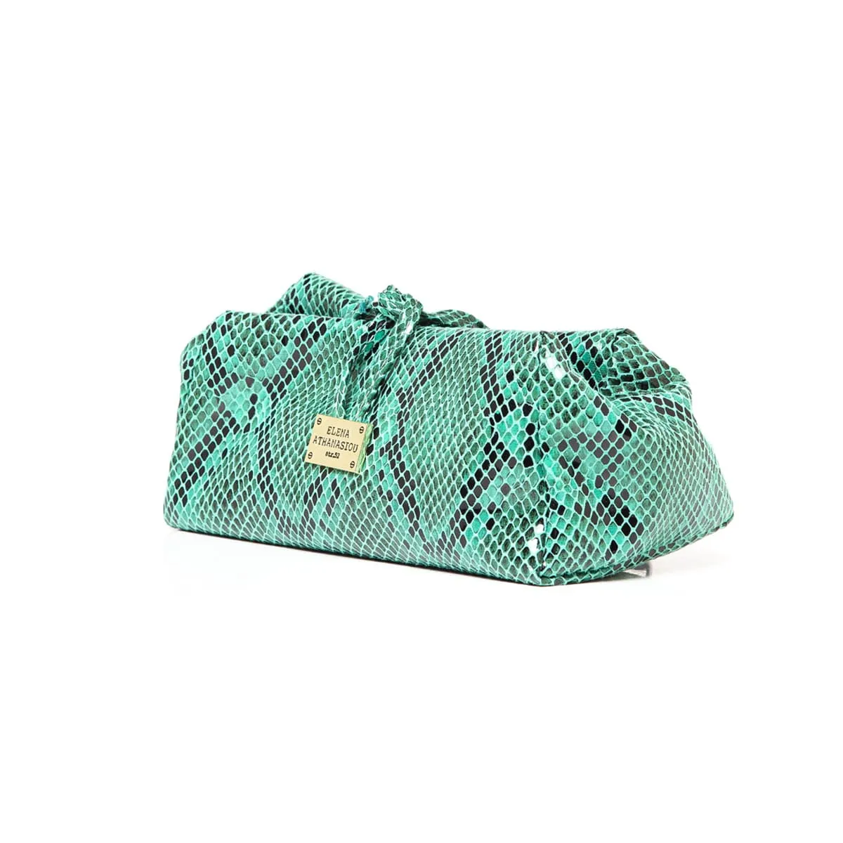 Lunchbag Snake Τσάντα Εξοδου Mint Large - Image 1