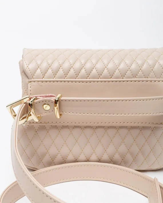 Belt Bag Τσάντα Εξοδου Μπεζ - Image 4
