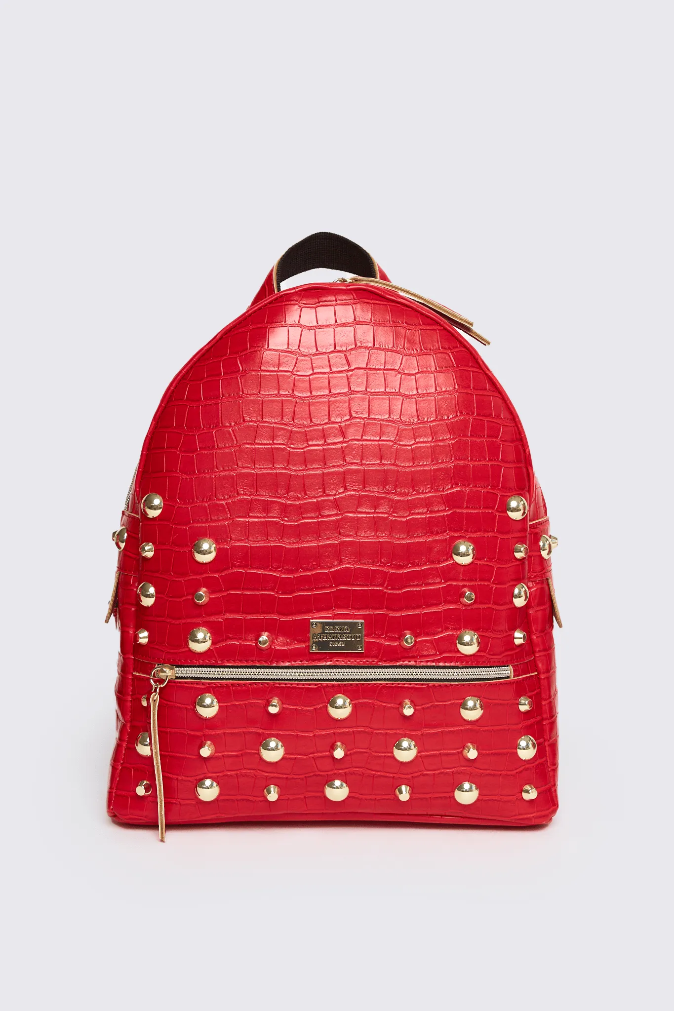 Croco Backpack Γυναικείο Ασημί Large - Image 1