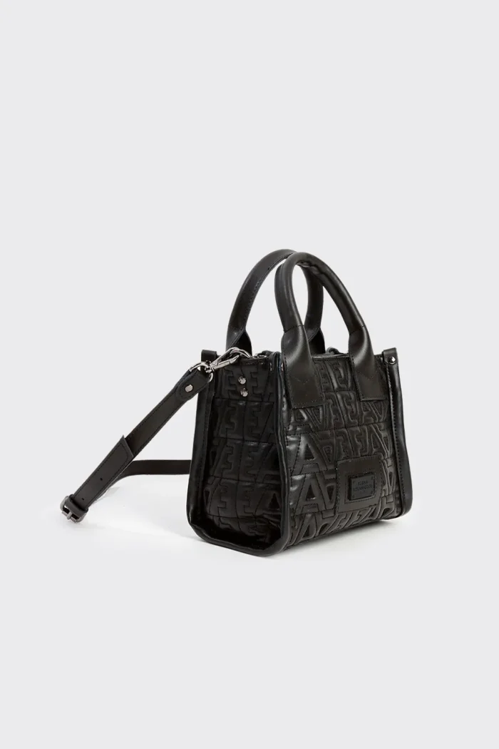 Mini Ea Tote & Shopper Bag Μαύρη - Image 2