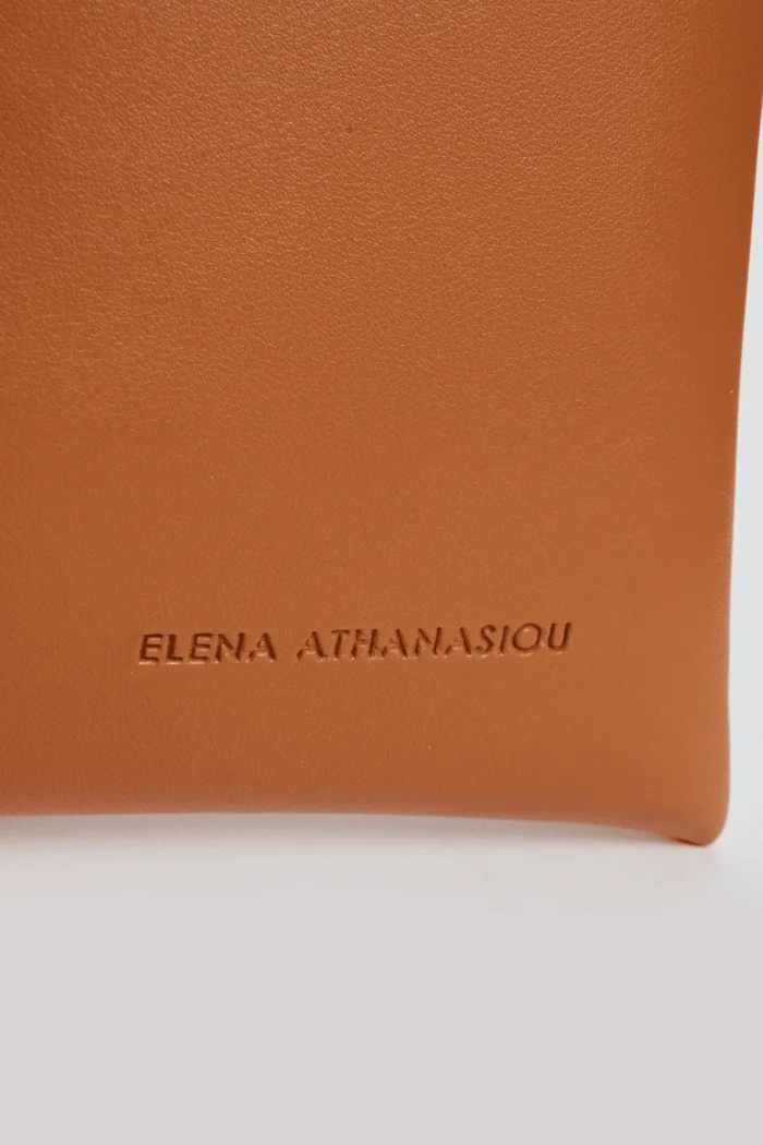 Island Clutch Bag Κονιάκ - Image 6