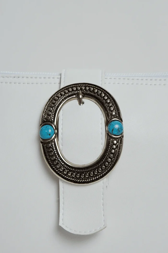 Island Clutch Bag Λευκό - Image 4