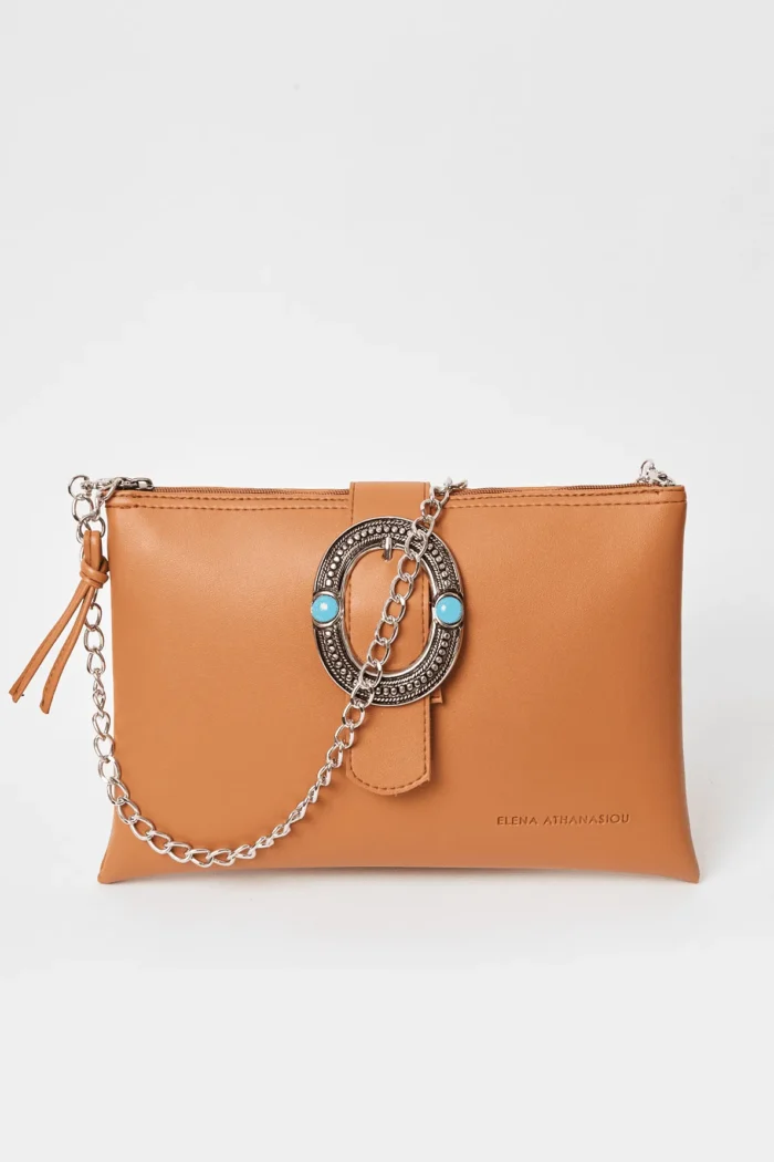Island Clutch Bag Κονιάκ - Image 2