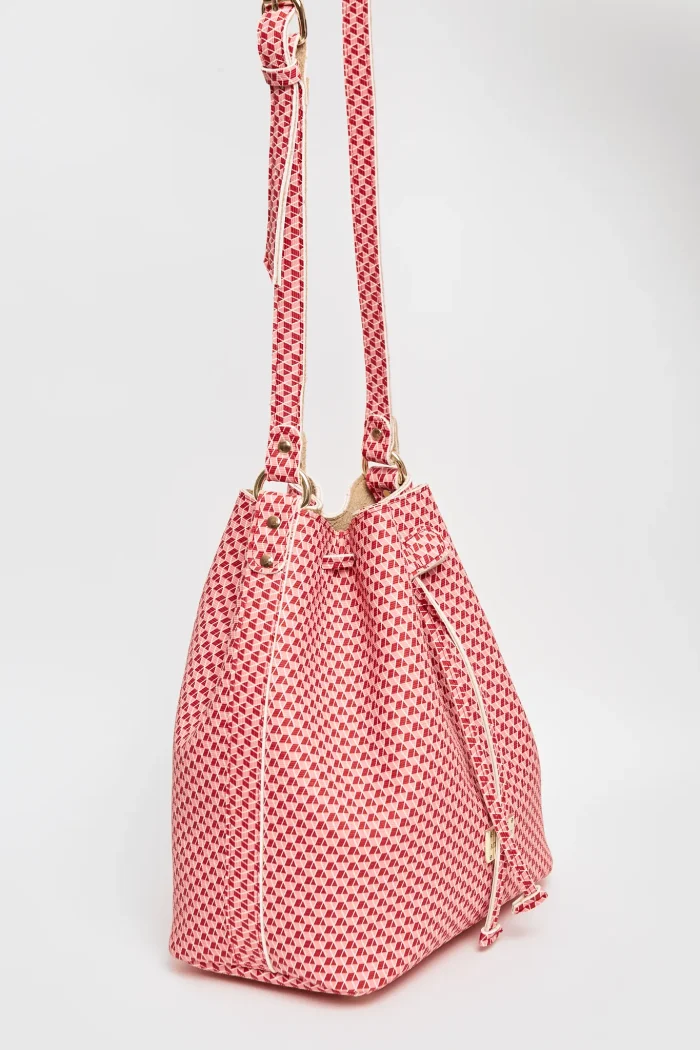 Cube Pouch Bag Ρόζ - Image 2