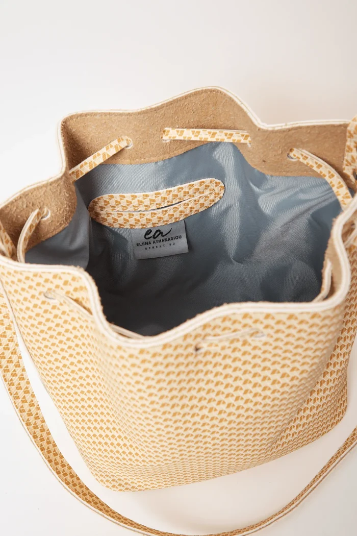 Cube Pouch Bag Κίτρινο - Image 6