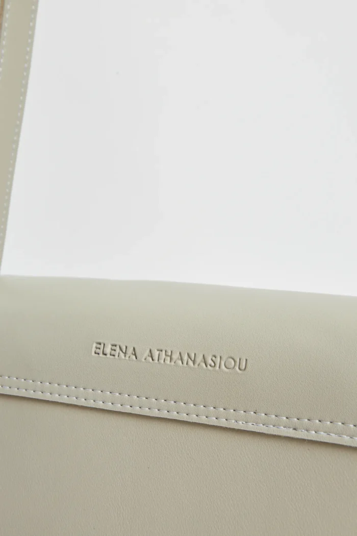 Island Τσάντα Χιαστι Γκρι Xl - Image 6