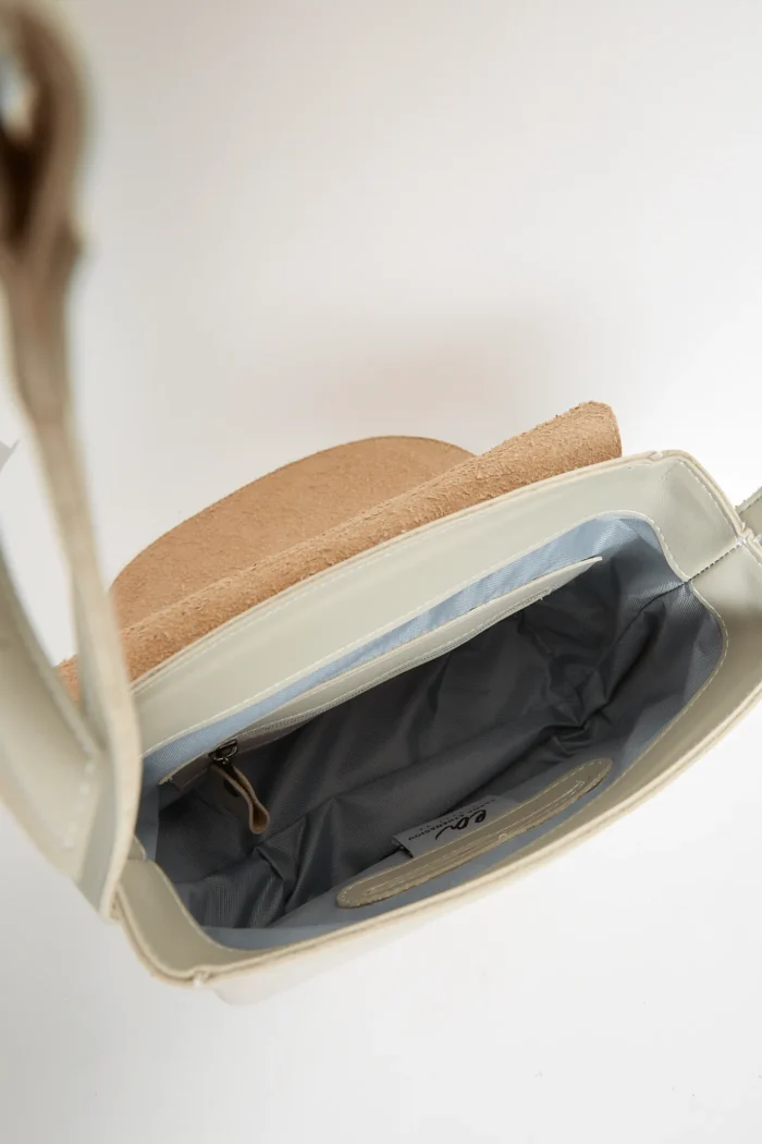 Island Τσάντα Χιαστι Γκρι Xl - Image 5